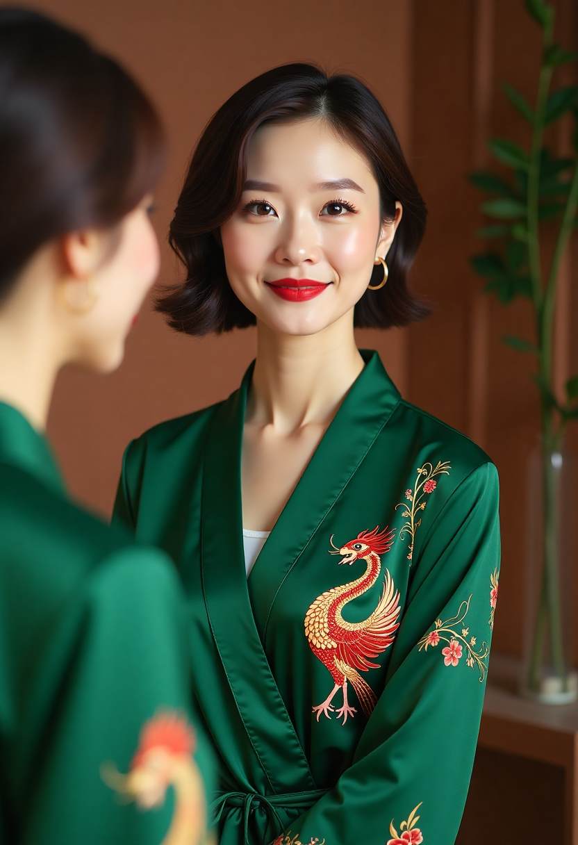 沈明棠在老铺灯下修复断裂金钗的场景